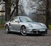 Porsche 911 Turbo Hire in Gloucestershire Winery
