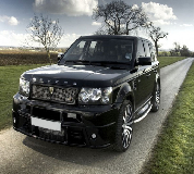 Revere Range Rover Hire in Sheffield, Doncaster 
