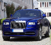 Rolls Royce Ghost - Blue Hire in St Andrews
